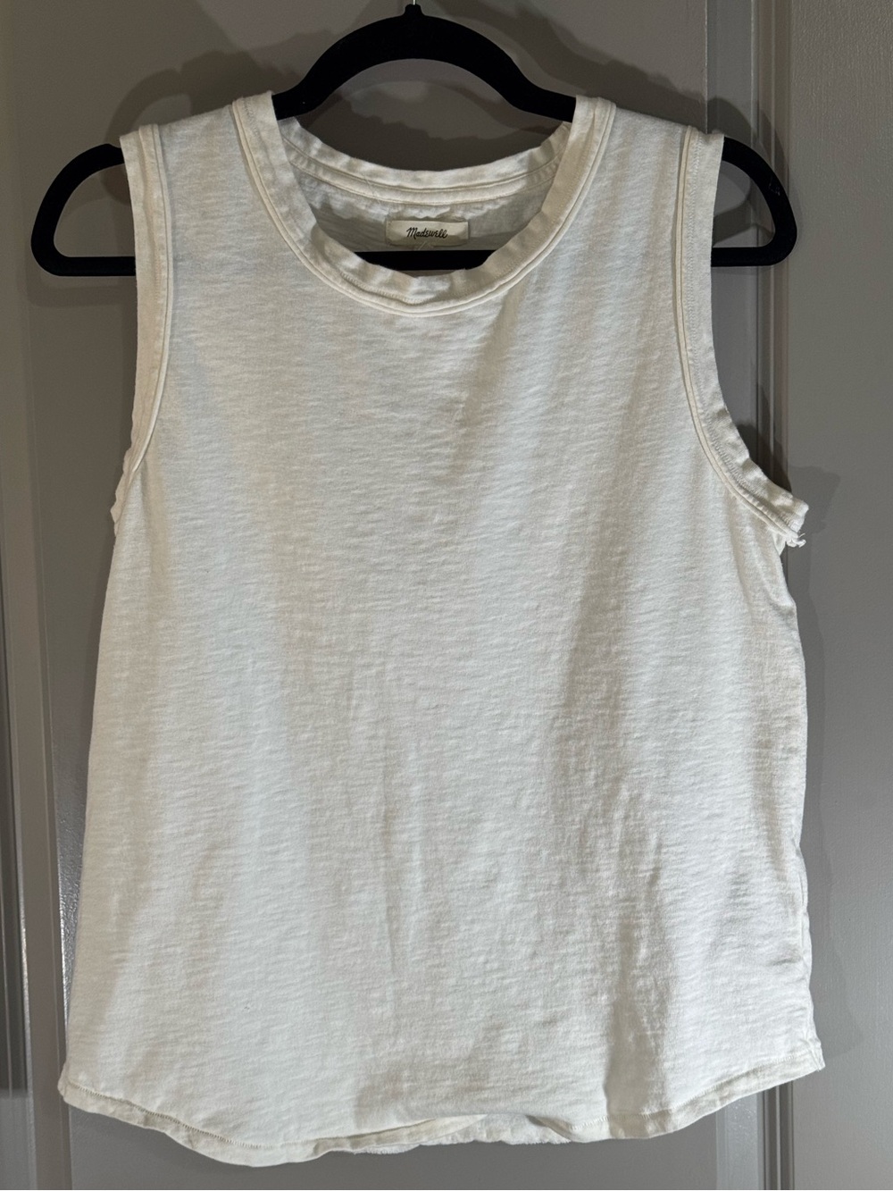 Madewell - Off White - Crewneck Tank Top